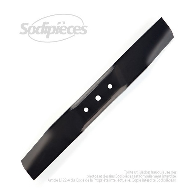 Lame pour MTD 7420118 . 942-0118. Coupe 39 cm