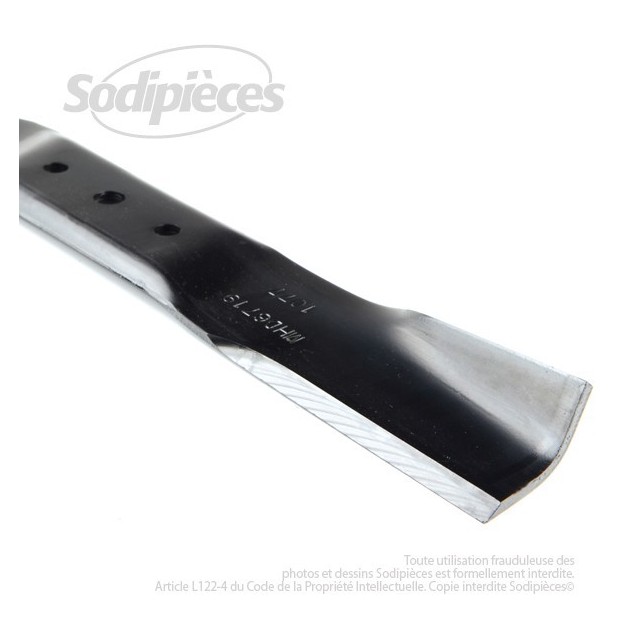 Lame pour MTD 7420118 . 942-0118. Coupe 39 cm