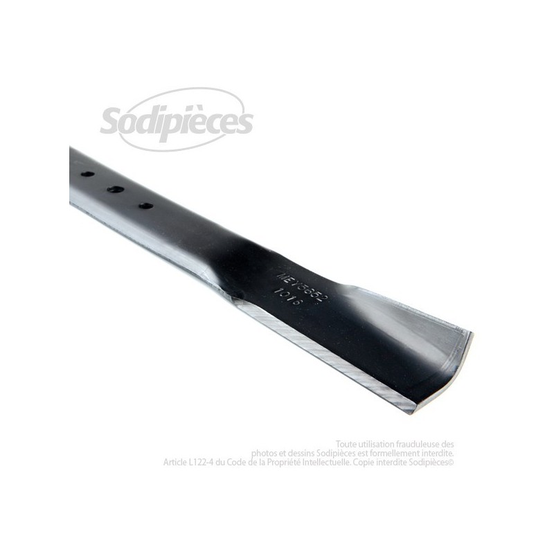 Lame pour MTD 7420123, 9420123B,7420128, 7420100, 7420123A, 7420123B, . Coupe 50,5 cm