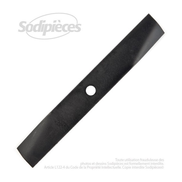 Lame pour John Deere AM30698, AM100991, M41237. Coupe 35,5 cm