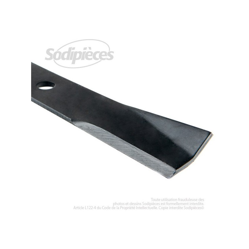 Lame pour John Deere AM30698, AM100991, M41237. Coupe 35,5 cm