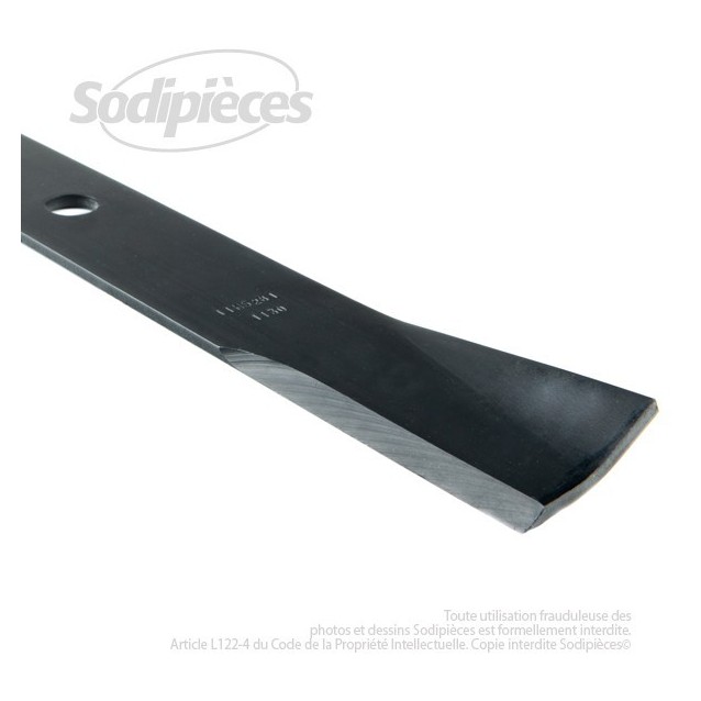 Lame pour John Deere AM30901, M41646. Coupe 44 cm