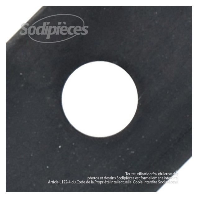 Lame pour John Deere AM30901, M41646. Coupe 44 cm