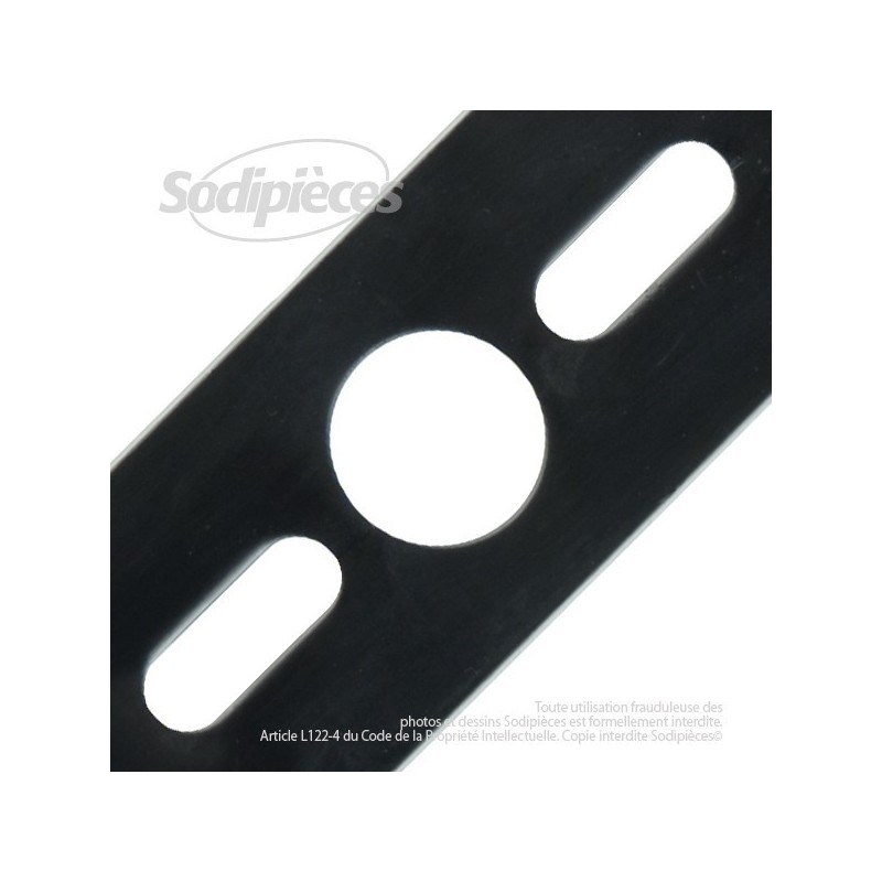 Lame universelle plate 40 cm. Alésage 25,4 mm