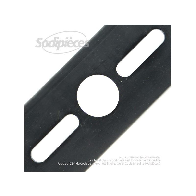 Lame universelle plate 46 cm. Alésage 25,4 mm