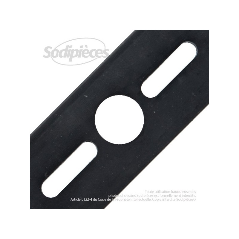 Lame universelle plate 48 cm. Alésage 25,4 mm