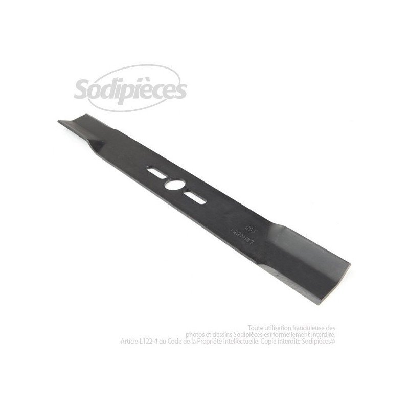 Lame universelle plate 50 cm. Alésage 25,4 mm