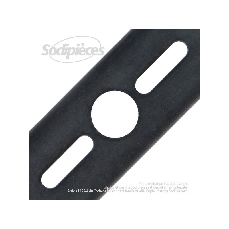 Lame universelle plate 50 cm. Alésage 25,4 mm