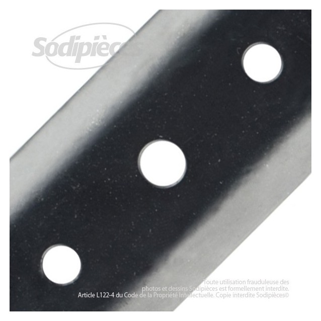 Lame pour MTD 7420124 , 942-0124B. Coupe 53 cm