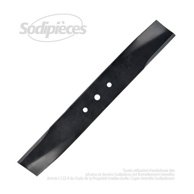 Lame pour MTD 7420129. 942-0129B. Coupe 37,5 cm