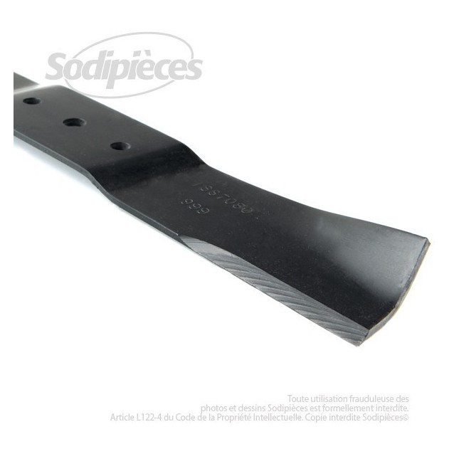 Lame pour MTD 7420129. 942-0129B. Coupe 37,5 cm