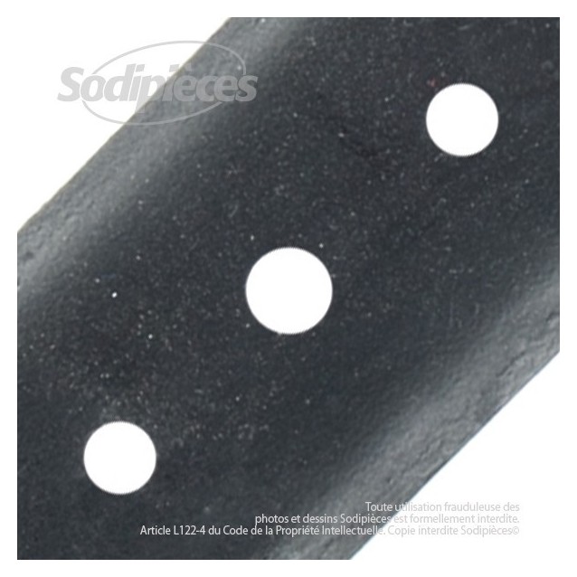 Lame pour MTD 7420157. Coupe 66 cm