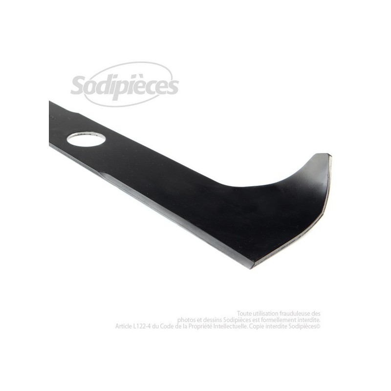 Lame pour John Deere, Sabo 15166 , 291121000. Coupe 43 cm