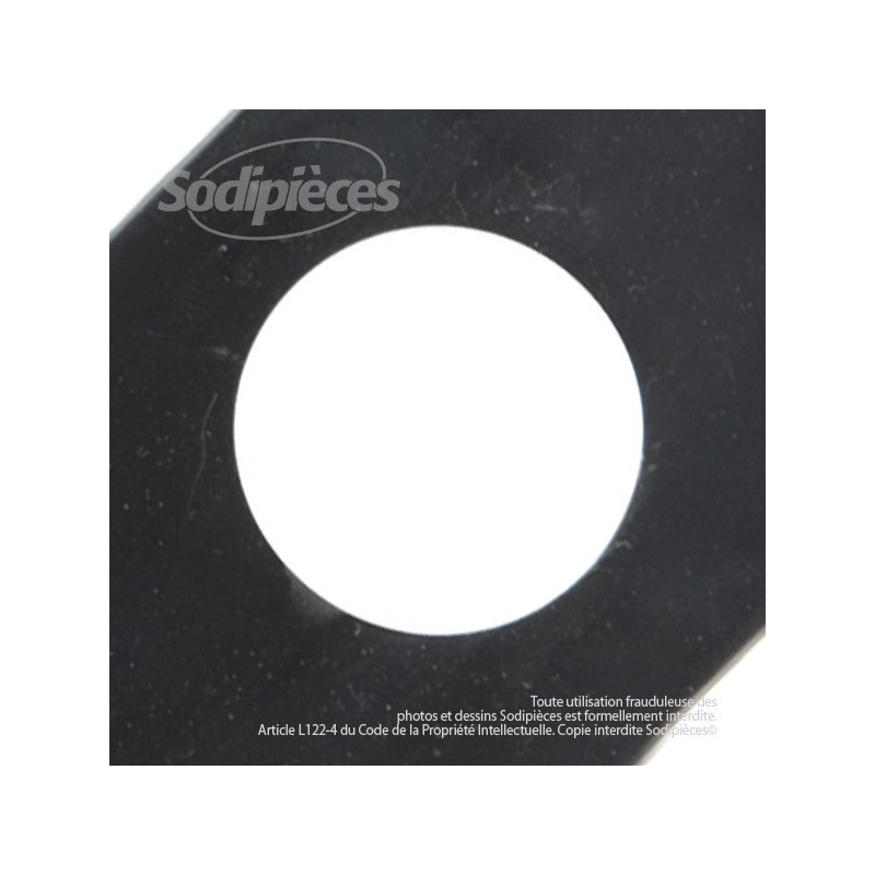 Lame pour John Deere, Sabo 15166 , 291121000. Coupe 43 cm