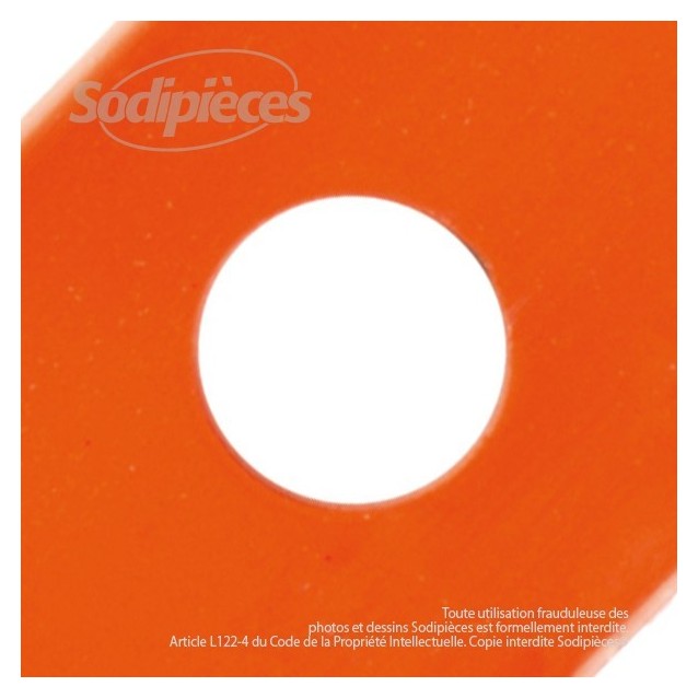 Lame pour Ariens 3121359, 31213. Coupe 37 cm