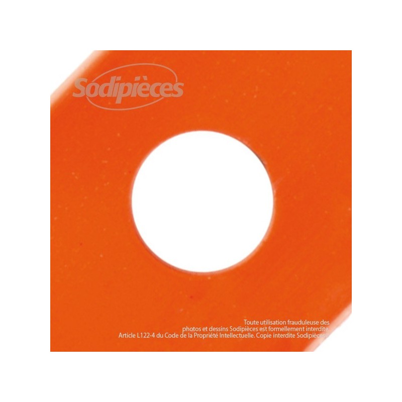 Lame pour Ariens 3121359, 31213. Coupe 37 cm