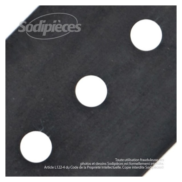 Lame pour Bobcat 72039B. Coupe 53 cm