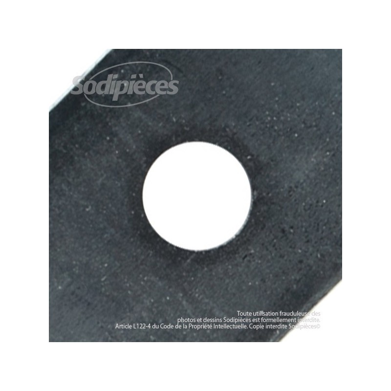 Lame pour Dixon. Gravely 11234, 88616. Coupe 43 cm