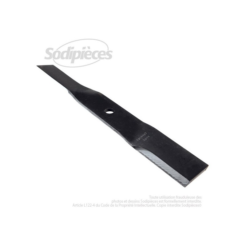 Lame pour Bunton PL7329. Gravely 46998. Coupe 43 cm