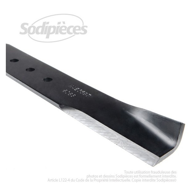 Lame pour Bolens  173-8571, 1772145. Coupe 43 cm
