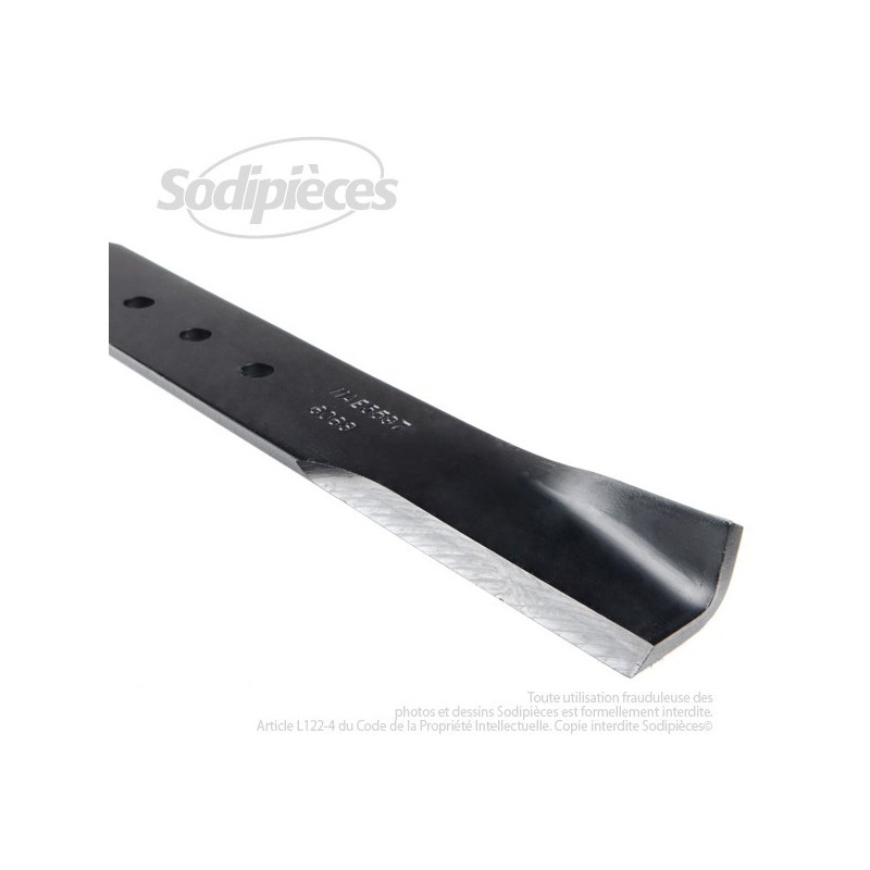 Lame pour Bolens  173-8571, 1772145. Coupe 43 cm