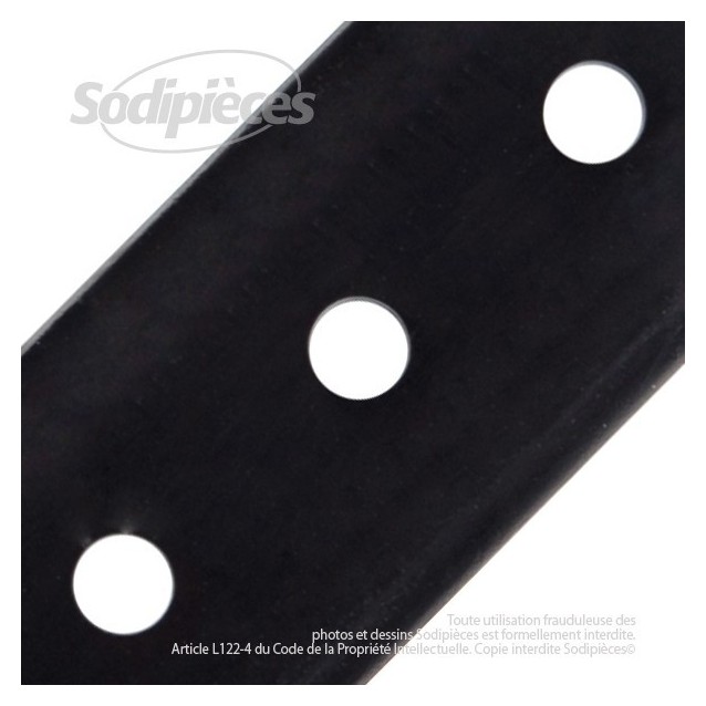 Lame pour Bolens  173-8571, 1772145. Coupe 43 cm