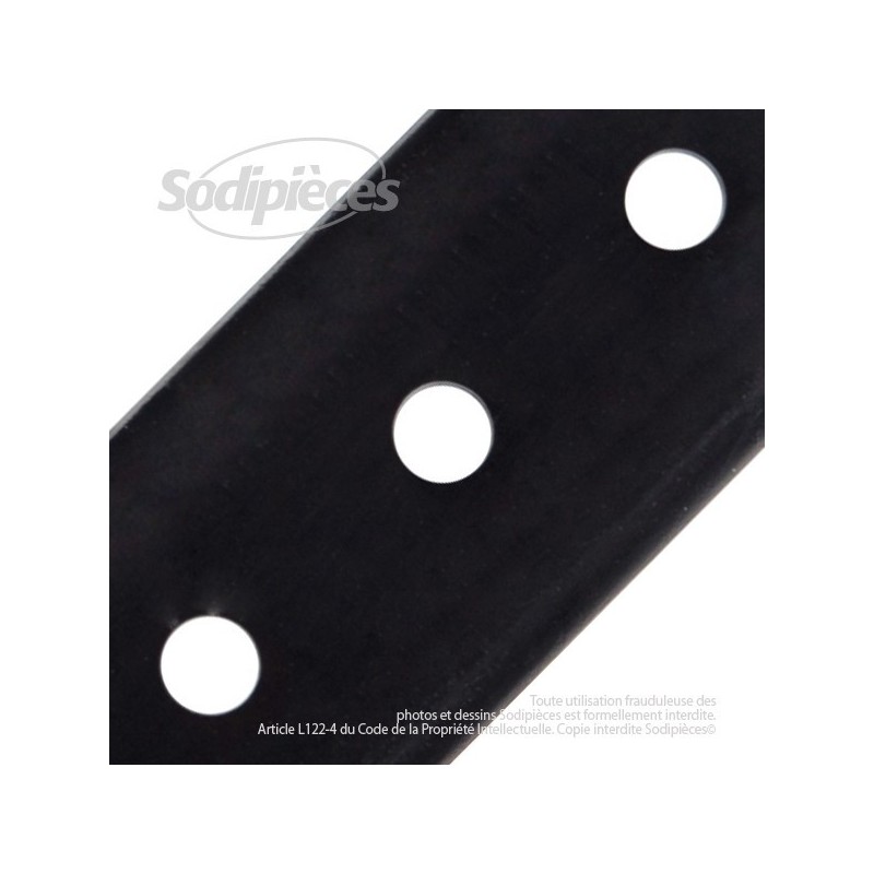 Lame pour Bolens  173-8571, 1772145. Coupe 43 cm