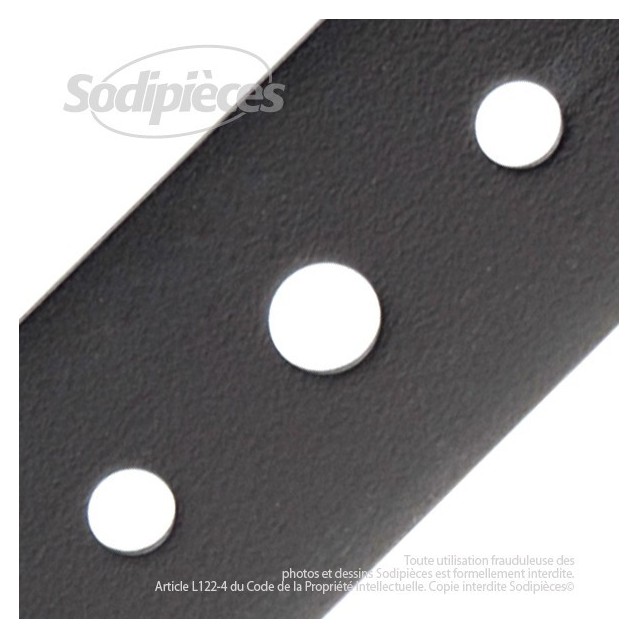 Lame pour Bolens 1893850. Coupe 55 cm