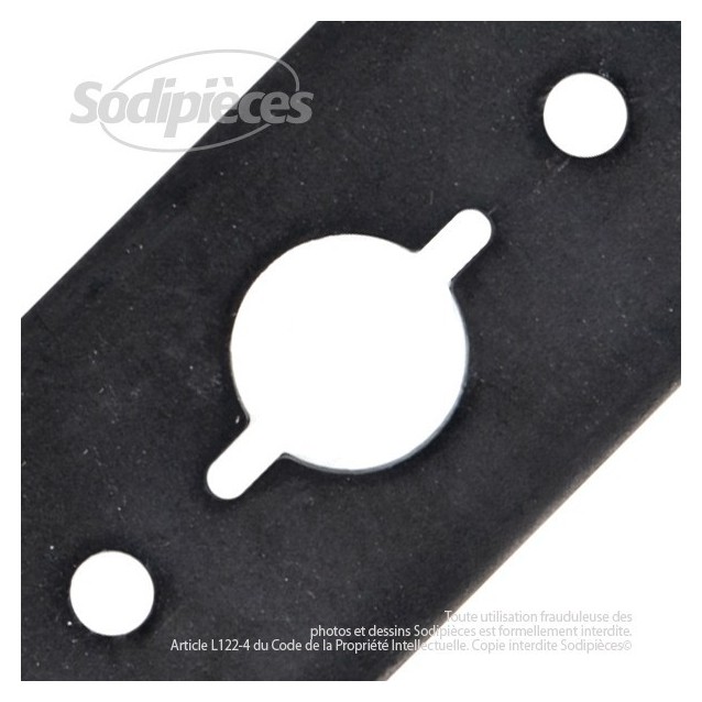 Lame pour Gilson 11818. Coupe 44,5 cm