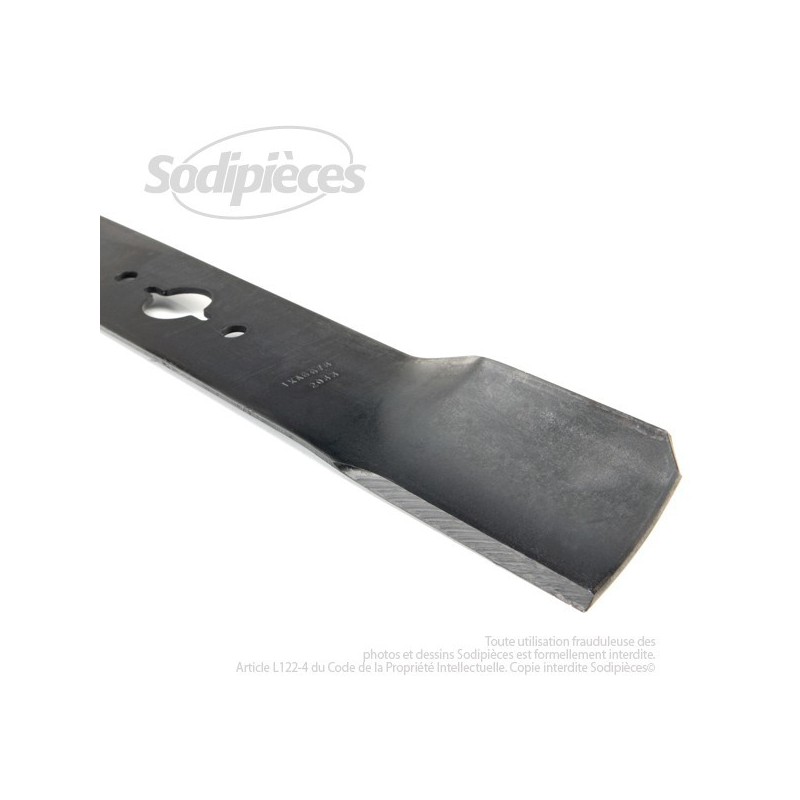 Lame pour Bolens, Gilson, Lawn Boy 210505. Coupe 49,5 cm