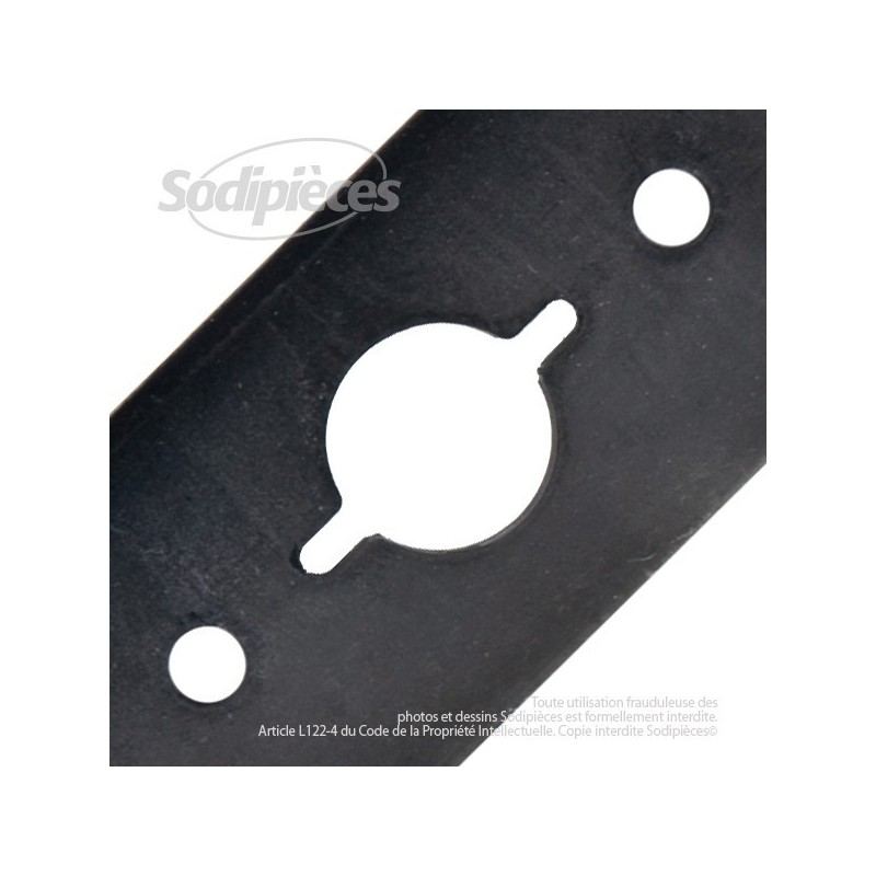 Lame pour Bolens, Gilson, Lawn Boy 210505. Coupe 49,5 cm