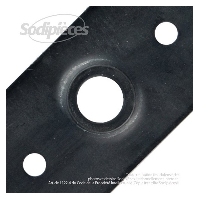 Lame pour Honda 72512 750 000. Coupe 49,5 cm