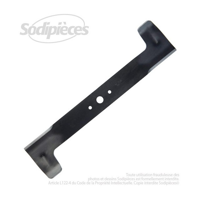 Lame. Coupe 48 cm. Section 55 x 4. Alèsage 18,5.