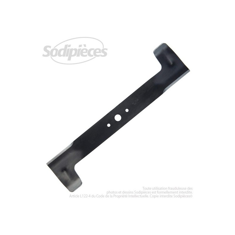 Lame. Coupe 48 cm. Section 55 x 4. Alèsage 18,5.