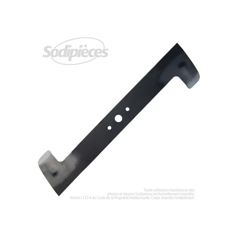 Lame. Coupe 48 cm. Section 55 x 4. Alèsage 18,5.
