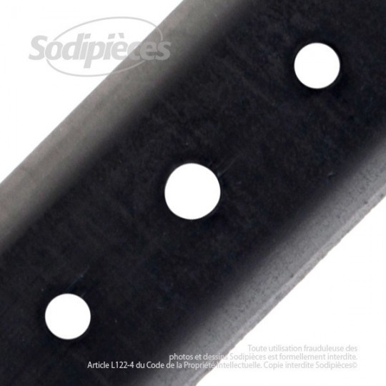 Lame pour MTD 7420121, 942-0120B, 7420121B, 9420121. Coupe 46 cm