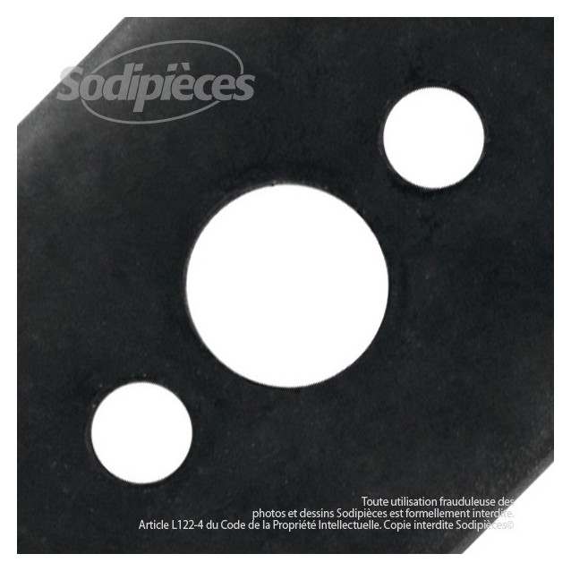 Lame pour MTD 7420117. Coupe 37,5 cm