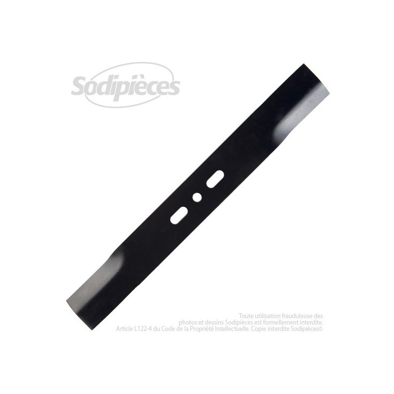 Lame universelle 40 cm. Alésage 10 mm
