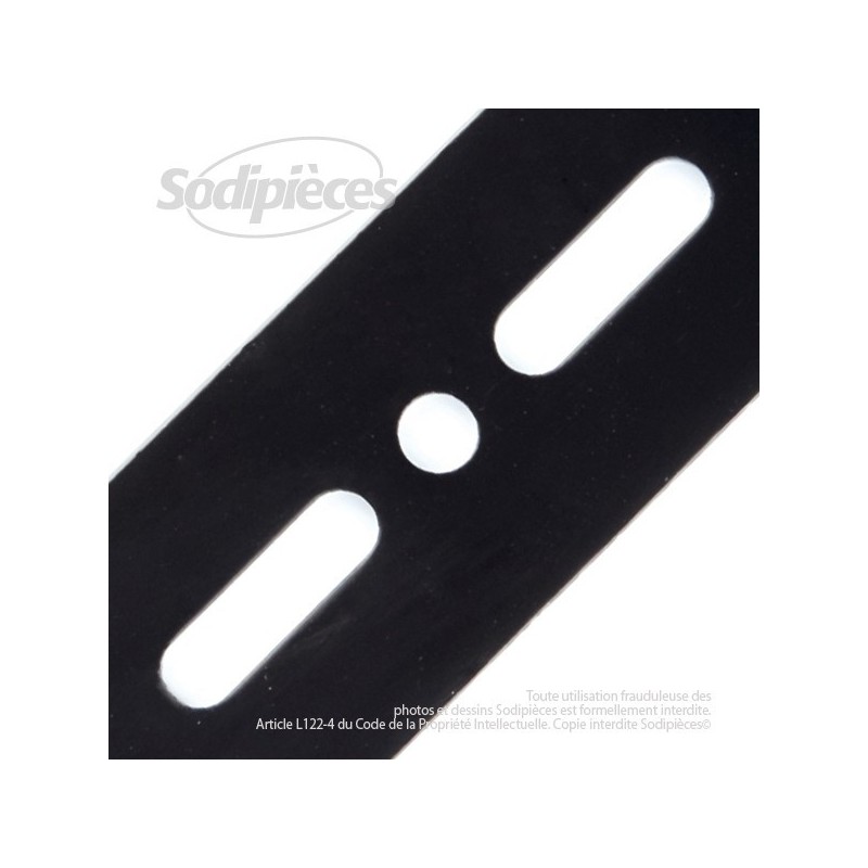 Lame universelle 43 cm. Alésage 10 mm