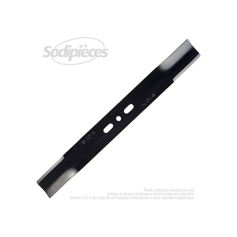 Lame universelle 45 cm. Alésage 10 mm