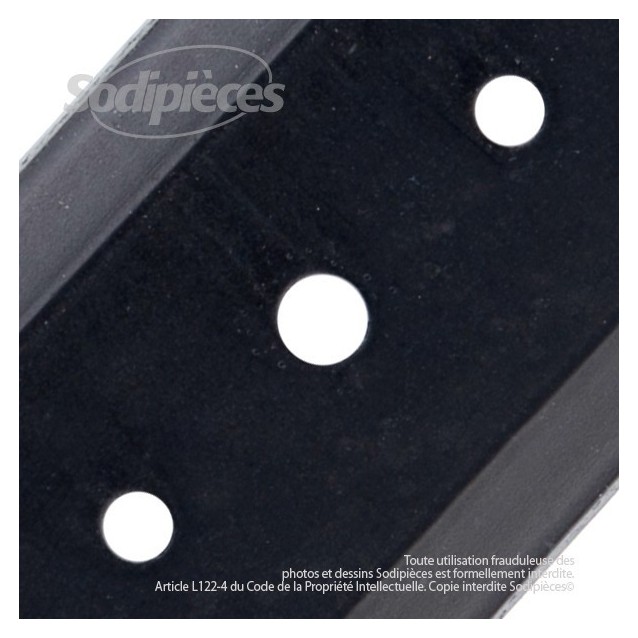 Lame pour MTD  7420487A, 942-0487A, 7420480, 9420477, 7420477, 9420480. Coupe 41 cm