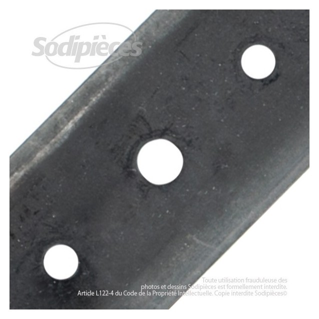 Lame pour MTD 7420216, 942-0216. Coupe 57 cm