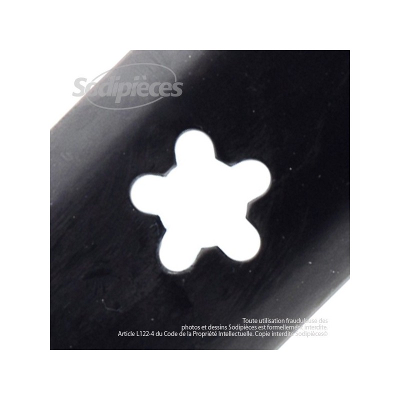 Lame pour Roper 138497, 127842. Coupe 49 cm