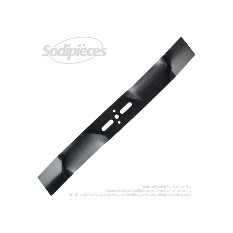 Lame universelle broyeuse 48 cm. Alésage 9,5 mm