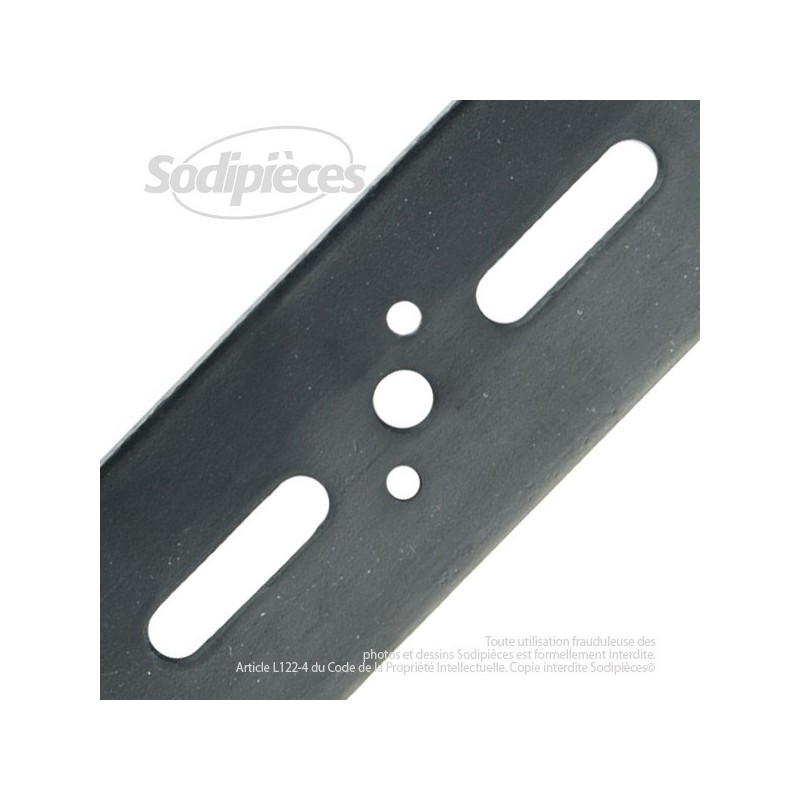 Lame universelle broyeuse 53 cm. Alésage 9,5 mm