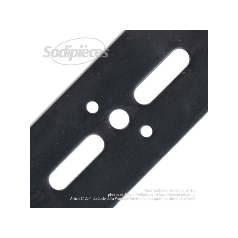 Lame universelle broyeuse 56 cm. Alésage 9,5 mm