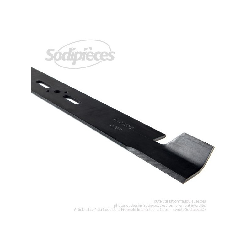 Lame universelle haute ventilation 53 cm. Alésage 9,5 mm