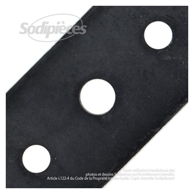 Lame pour Bolens  173-8342. Coupe 49 cm