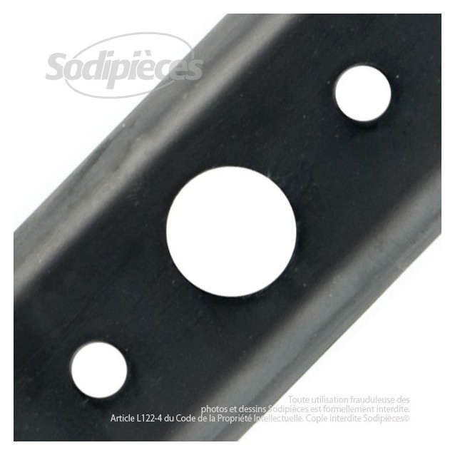 Lame pour MTD 7420500 . 942-0720, 942-0500, 7420720. Coupe 51 cm