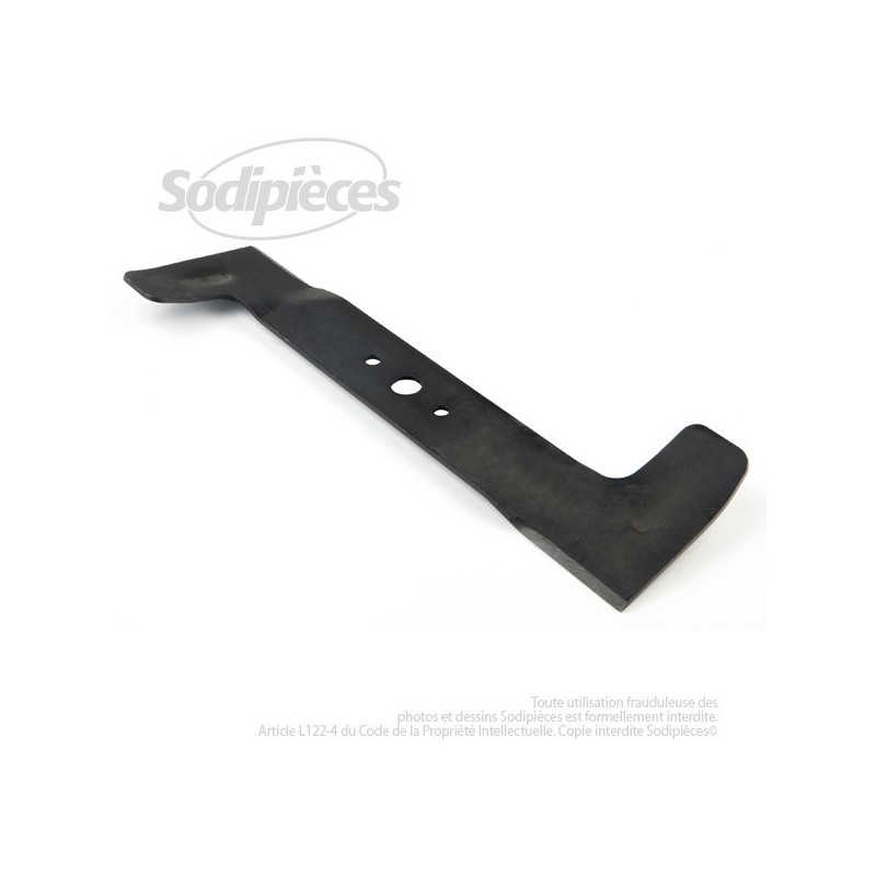 Lame . Coupe 41 cm. Section 55 x 4. Alèsage 18,5.